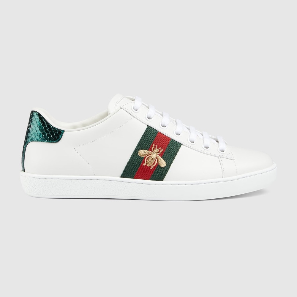 GUCCI — Women’s Ace Sneakers with Bee